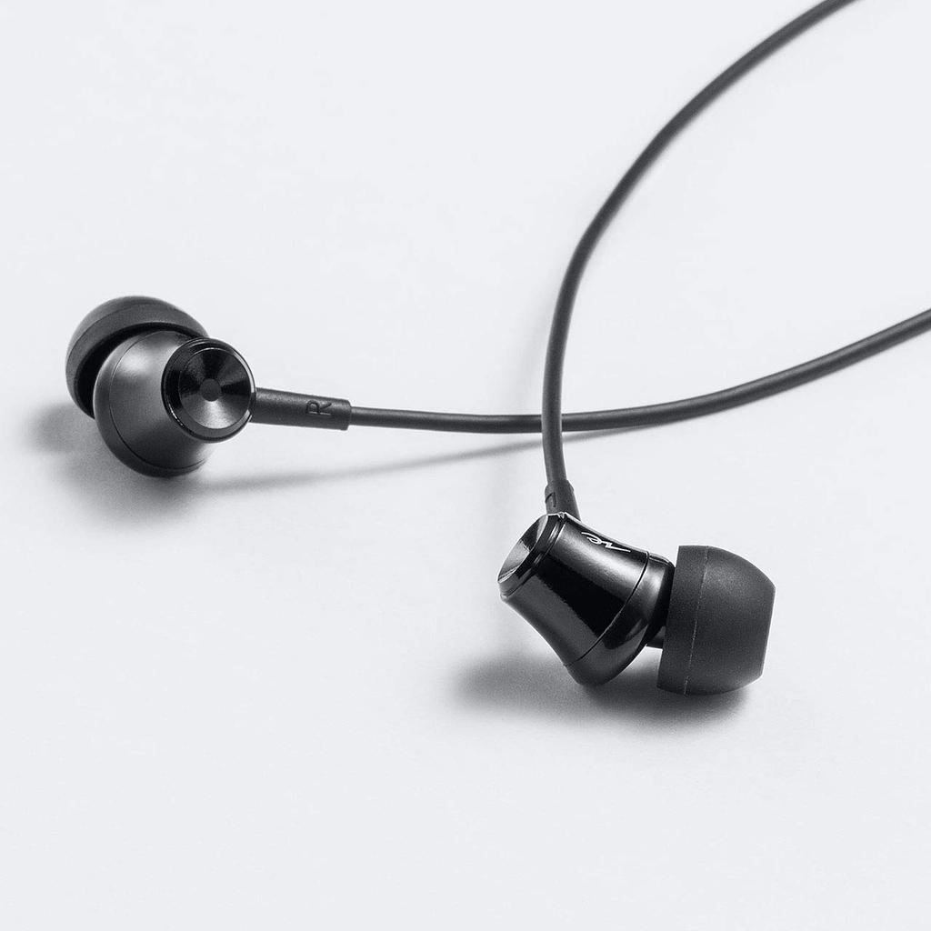 RADIUS iPhone Lightning Connection Lightning iPhone Remote Control Microphone Earphones HP-NEL11 Earphones In-Ear HP-NEL11K (Black)
