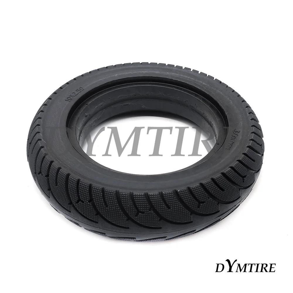 10x2.50 Solid Tire for Electric Scooter 10 Inch Front and Rear Wheel  Explosion-Proof Stab-Proof Tubeless Tyre