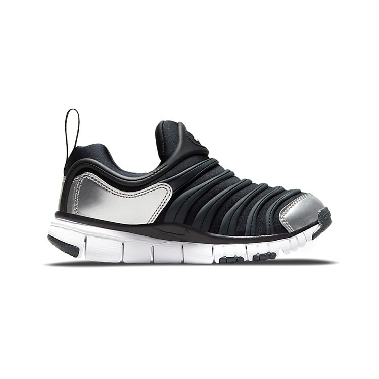 Nike Dynamo Free Leather Fabric Sports Non-Slip Wear-Resistant Breathable Lightweight Shock Absorption Low-Top Casual Shoes Kids Sneaker 343738-028