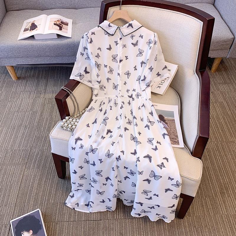 Übergröße Damen Neuer Stil Neues Chinesisches Temperament Cheongsam Nationalstil Langes Kleid