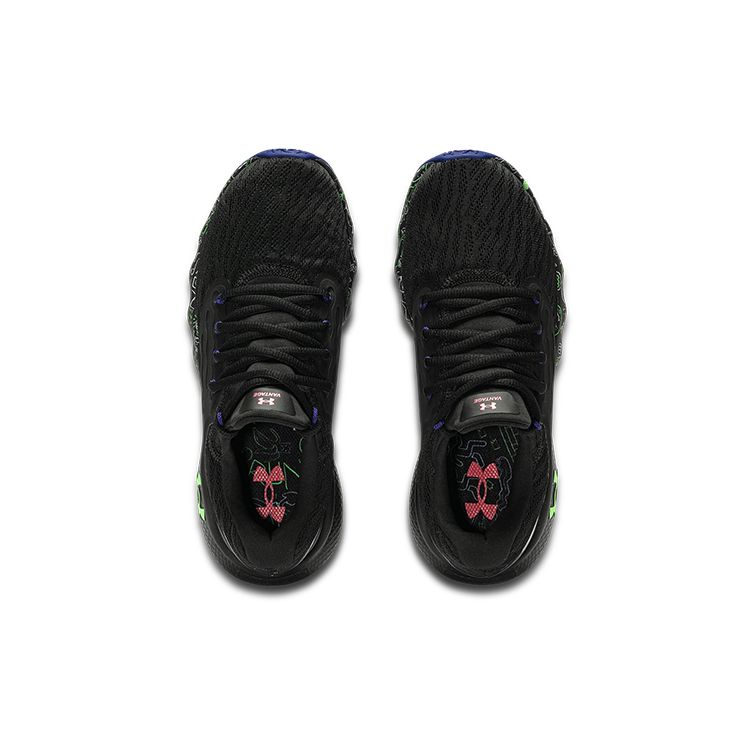 Under Armour Charged Vantage Fun Low Top Casual Running Shoes Women sneaker Black 3026453-001