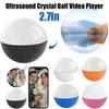 2.7In Ultrasound Crystal Ball Video Player WIFI 3D Memory Orb Electronic Display Memory Crystal Ball Uploadable Videos & Photos