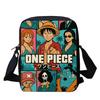 Cartoon One Piece Mini School Crossbody Bag,Light Weight Durable Messenger Bag Christmas Gifts for Kids Casual Daily Travel Use