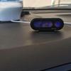 NEW 2 In 1 Car Clock Digital Thermometer Time Watch Luminous Car Styling LCD Digital Display Clocks Backlight Auto Accessor D4J6