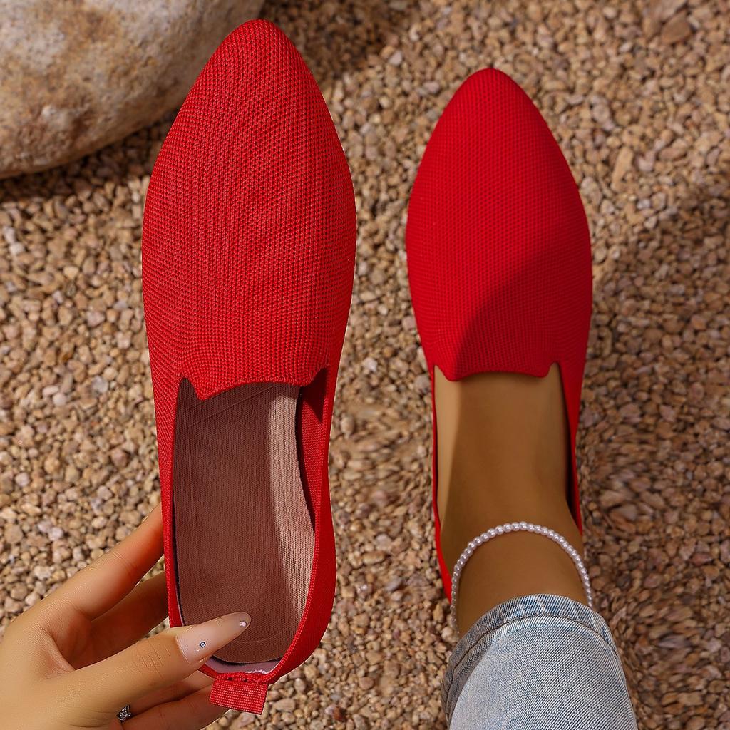 Pointed-toe Shoes, Flat Shoes, Breathable Shoes, Casual Shoes, Single Shoes, Women's Shoes