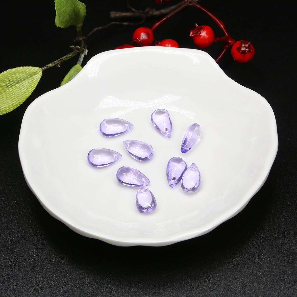 

5 шт. 14x18 мм стеклянные чешские подвески в форме капли воды свободные бусины для изготовления ювелирных изделий DIY серьги