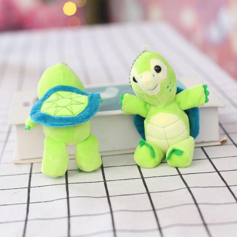 

New Cute Turtle Pendant Doll Plush Bag Hanging Ornament Keychain Doll Little Turtle Doll