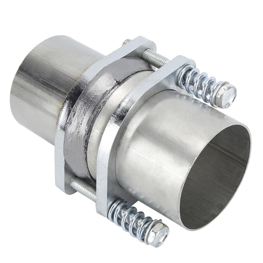 Universal 3in Stainless Steel Quick Fix Exhaust Spring Bolt Flange Pipe Repair