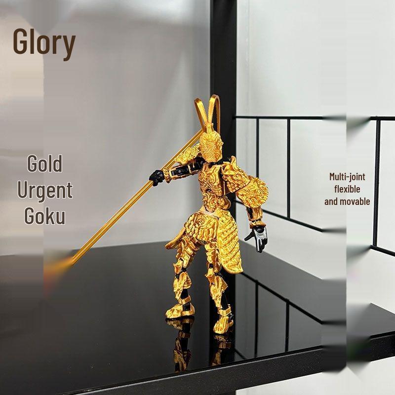 

Black Myth Wukong Многосуставная подвижная фигурка - Модная настольная игрушка-украшение