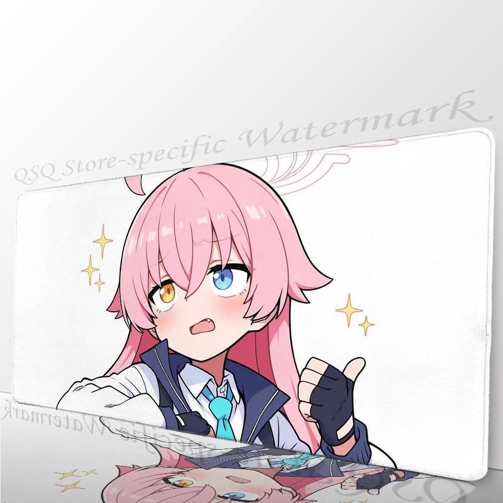 

Takanashi Hoshino Anime B-Blue Archive Mousepad Non-slip Suitable For Office Computers Laptops E-sports Game Desk Mats XXL Keyb LockEdge700x300x2mm