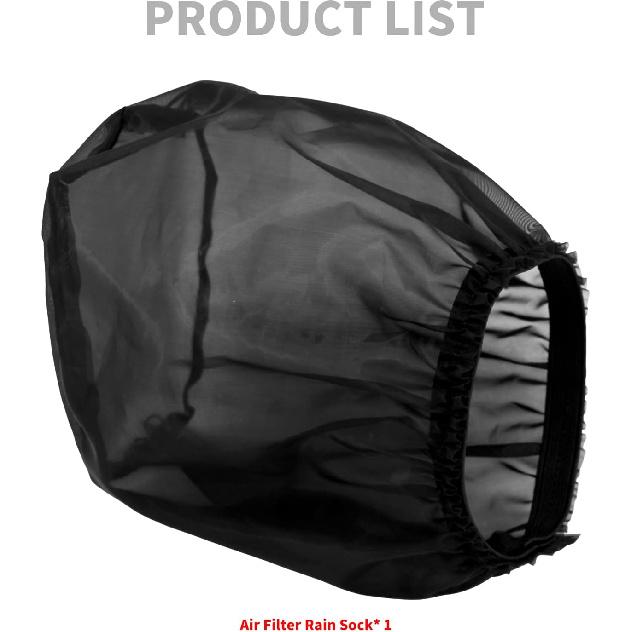 HDBUBALUS Motorcycle Air Filter Rain Sock Dustproof Protective Cover Fit for Harley 117 Dyna Sportster Touring Softail Air Cleaner Kits