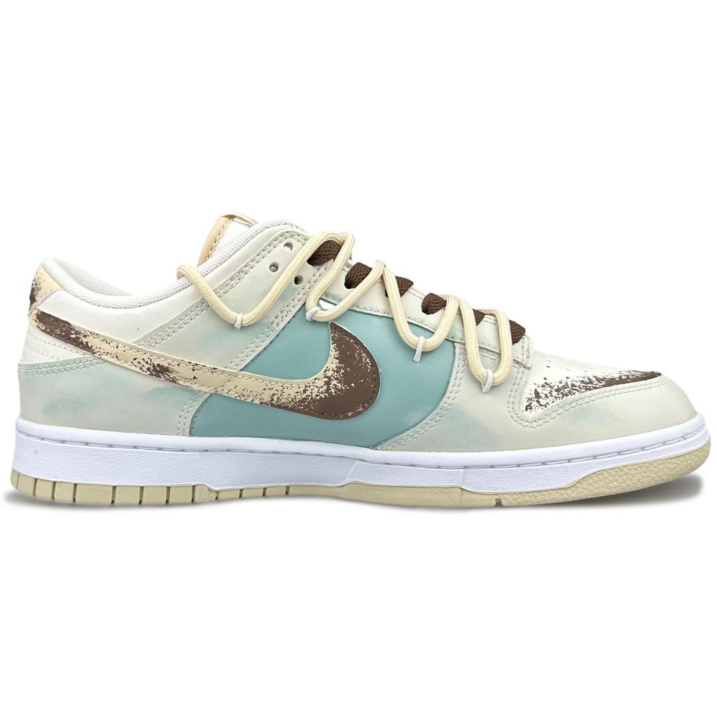 Nike Dunk Skateboard Shoes Men's Low top Beige DV0831-003(Team79-)