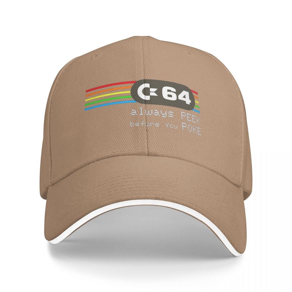 Baseballové čepice Commodore 64 Snapback Baseballové kšiltovky Prodyšné Ležérní Casquette Venkovní Unisex