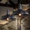 Industrial Retro Iron Pendant Lamp for Restaurants & Bars