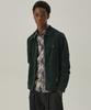 Magoodgan Hunter 5507 Corduroy Detroit Hunter Green Zip-Up Jacket