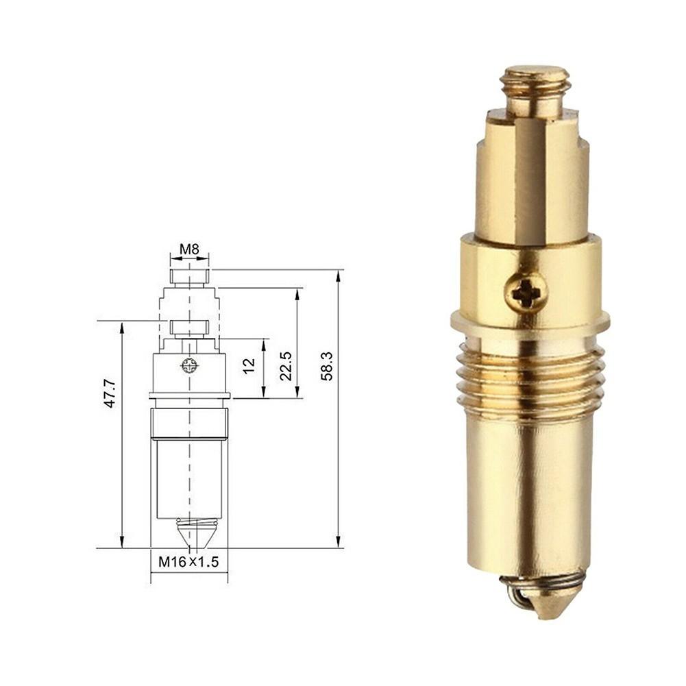 Click Clack Plug Bolt Bolt Spring Brass Parts Replacement