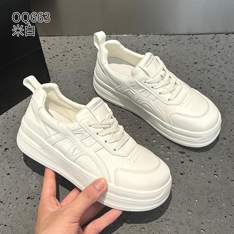 Thick baseplate shoes autumn new Forrest Gump small casual sports 34