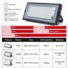 Led Flood Light 50W 100W 200W IP65 Waterproof LED 220V Outdoor Floodlight Spotlight LED Reflector Street Lamp Wall Flood Lights