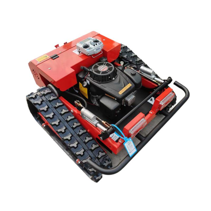 All-Terrain Gasoline Tracked Mower & Grass Chipper for Lawn, Orchard, and Slope Maintenance