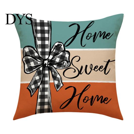 Autumnal Living Room Decor Fall Thanksgiving Throw Pillow Covers, Pumpkin Maple Leaf Cushion Cases, Autumn Washable Zippered Cases Harvest Decorative