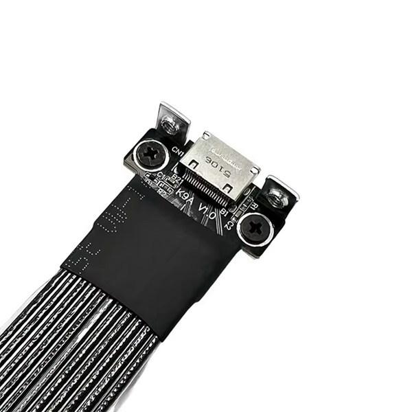 

Black M.2 NVME to SFF-8611/8612 Flexible Cable (Plastic & Metal) Other