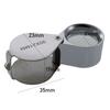 1PC 10/20/30X Mini Handheld Lens Optical Glass Magnifying Jeweler Eye Glass Magnifier Jewelry Loupe