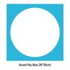 Children's Art Craft Cardstock: 20 Sheets of Colored, Thick, Square Paper with Round Borders