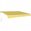 Articulated Arm Awning 600 Cm Yellow White