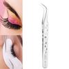 Grafting False Eyelashes Stainless Steel Tweezers Eye Lashes Extension Tool(NH-15 Curved)