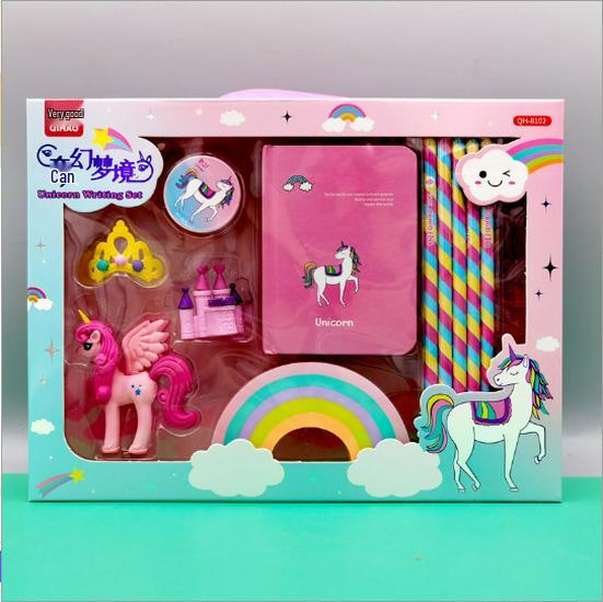 Space-Themed Stationery Gift Set: Creative Erasers, Cute Notebooks, Pencil Sharpener, and Award