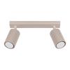 Plafon Karbon 2 Gu10 Taupe Alu Sollux Sl.1763