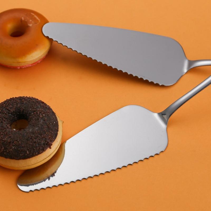 Lâmina de aço inoxidável para cortar bolos, cortador de tortas, pizzas, cortadores de bolos, espátulas de cozinha para assar e confeitar