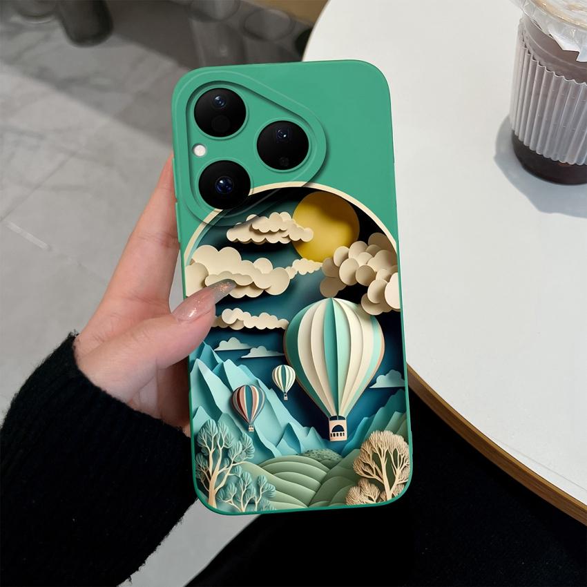 Beautiful Butterfly Flowers Fashion Case For Huawei Pura 80 Pro Plus Honor X7d X9d X20 V40 Phone Cover Liquid Silicone Anti Slip Shell For Huawei Capa