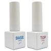 Ibit Gel Bază Keratină Unghii 5ml + Gel Fără Top 5ml Bază Gel + Gel Top 1 Set