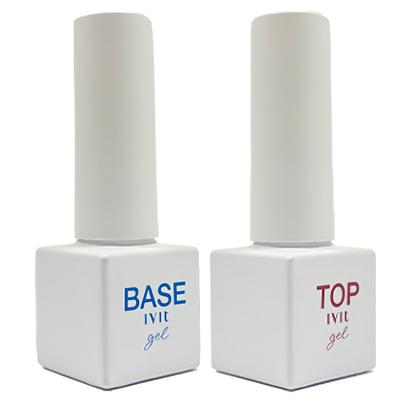Ibit Keratin Base Gel Nail 5ml + Non-Top Gel 5ml Base Gel + Top Gel 1 Set