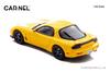 Hiko Seven CARNEL Scale Mazda Type 1997 Sunburst Yellow Finished Product CN439701 1/43 RX-7 RS-R (FD3S)