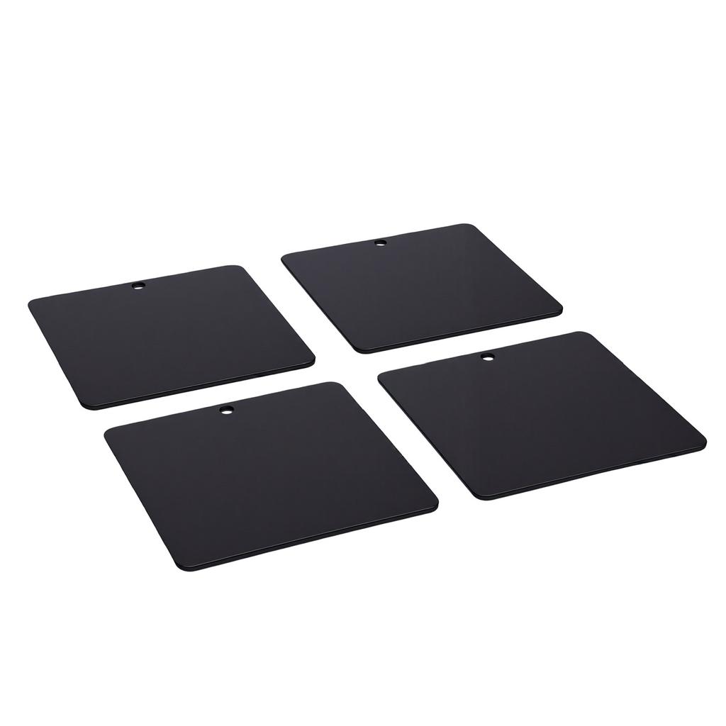 4PCS Self Adhesive Mount Pad for Aluminum Cabs 8895404 for Light Bar Flashing Warning Lights Spot Lights