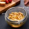 1pc Kitchen cleaning net, oil separation, grease removal, flour screening, wide edge oil grid, commercial stainless steel strain