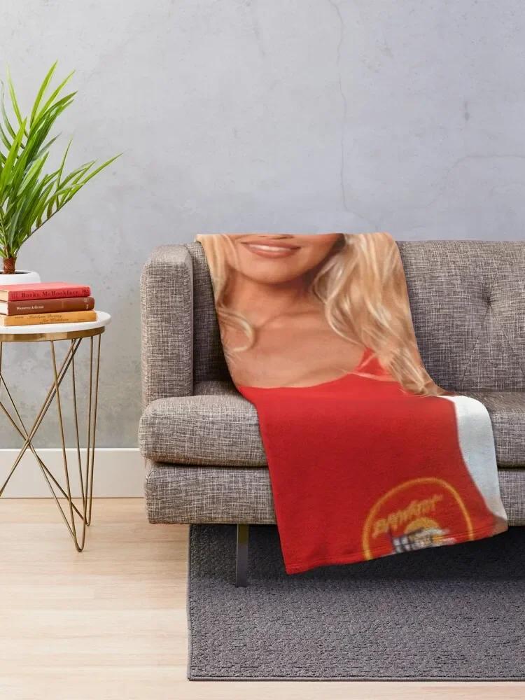 Pamela Anderson Baywatch Throw Blanket Moving Beach Nap Blankets