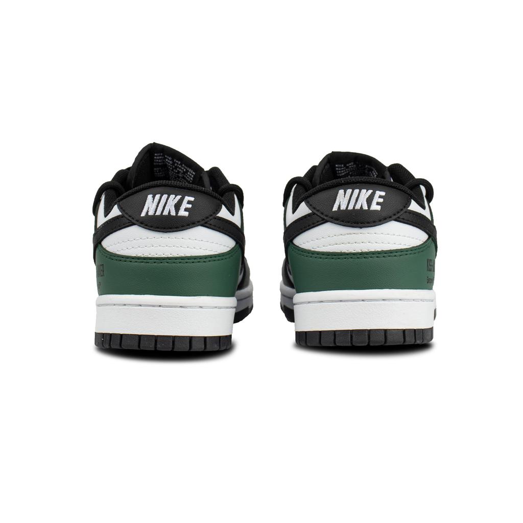 Nike Dunk Dark Green Intertwined Leather Cushioning Impact Resistance Low top Skateboard Shoes Unisex Jasper DD1391-100(Team845-Box)