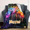 Colorful Gaming Controller Art Blanket Unique Home Decor Gift For Gamerst31