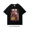 Unisex EU Japanese Anime Chainsaw Women T Shirt Cartoon Printing Cotton T-shirt Harajuku Graphic Tees Clothing Tops Tshirt Manga