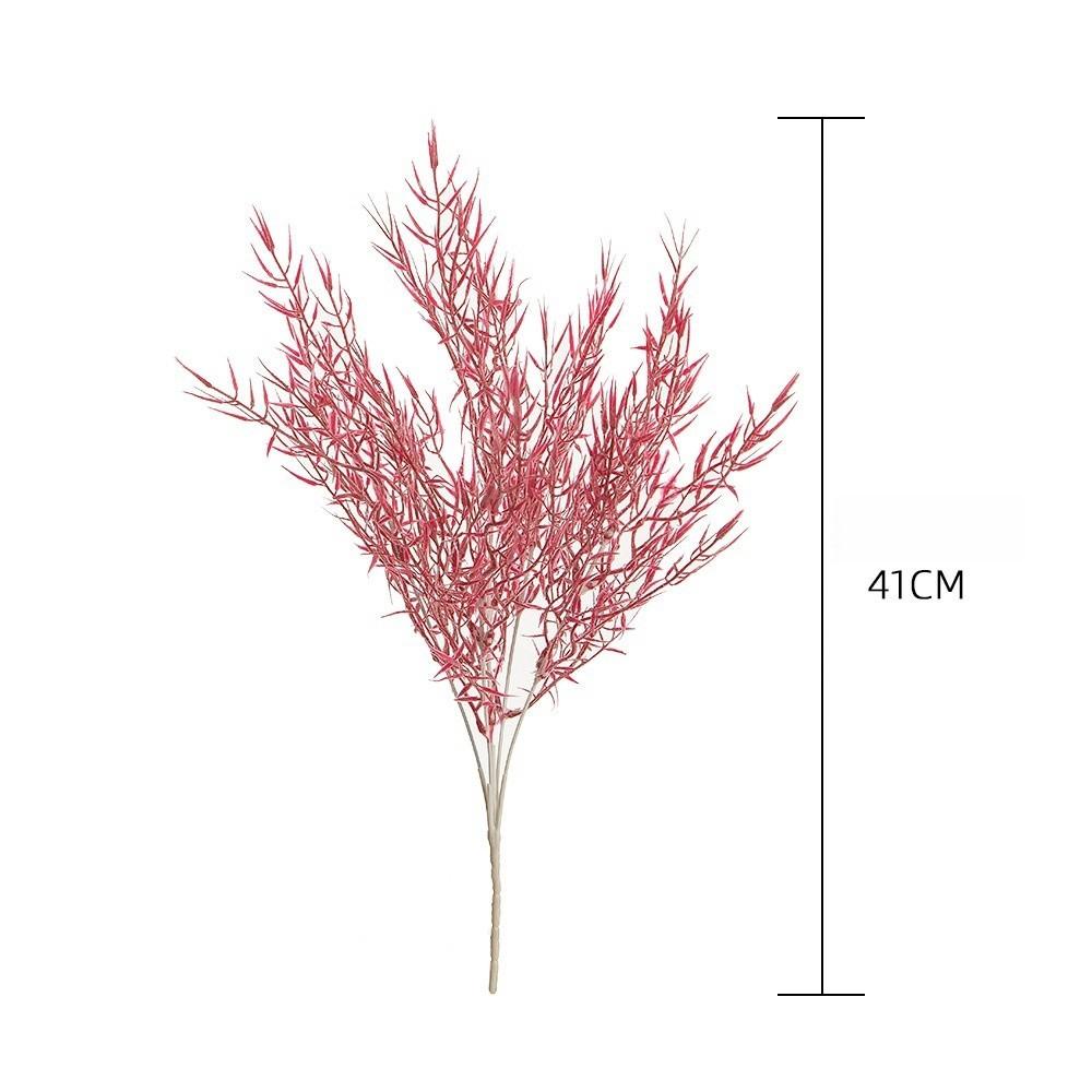 Bamboo Leaf Grass Accessories Mist Artificial Flower Home Decoration Wedding Handheld Flowers Plant Wall Fake Flowers Shooting Props