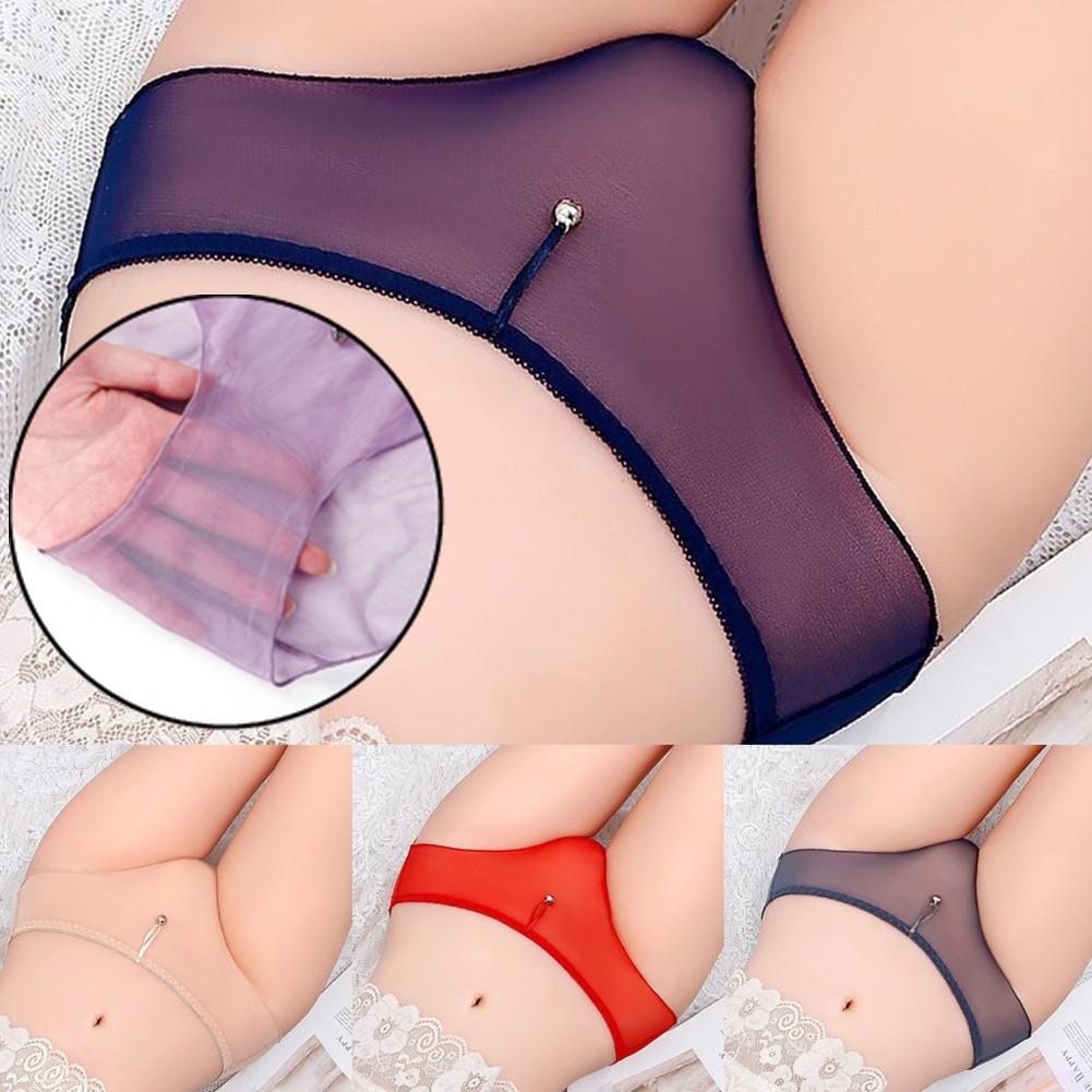 Underwear Sheer Underwear Women Panties Seamless Briefs See Through