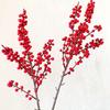 Long-lasting Fake Berries No Maintenance Artificial Flowers Artificial Holly Berries Decoration Realistic Faux Berries Flexible