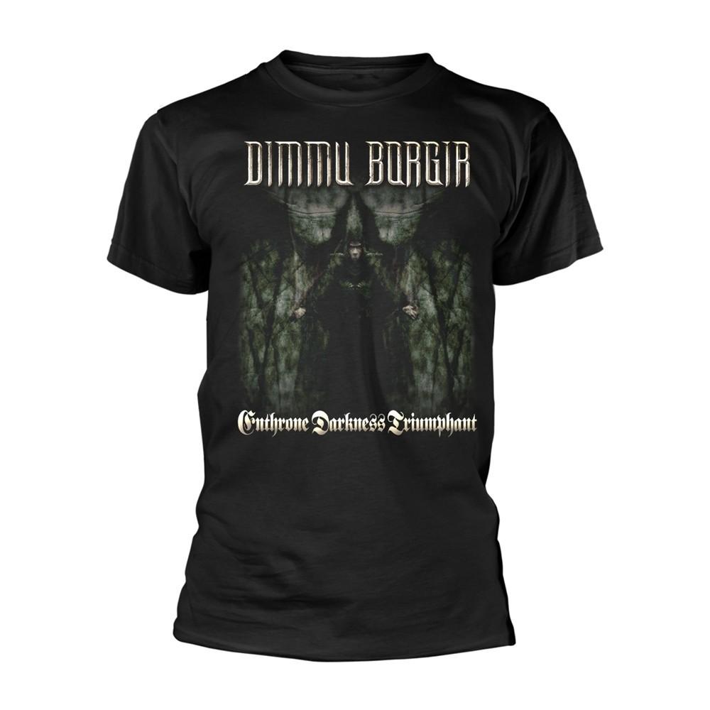Dimmu Borgir  Enthrone Darkness Triumphant  Black T shirt - NEW Unisex T-Shirt M