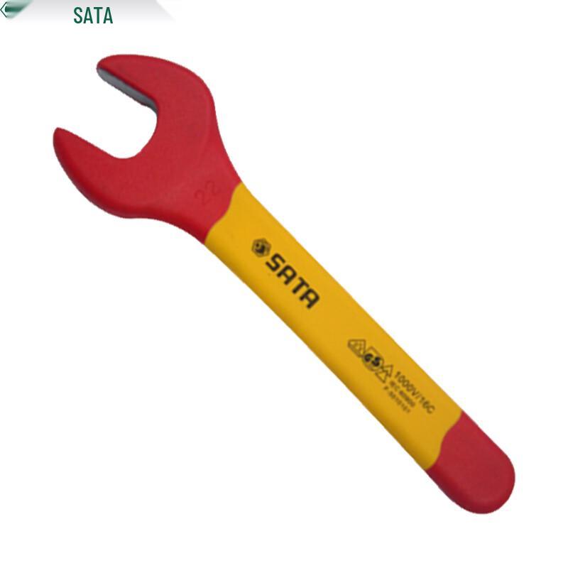 SATA VDE Insulated Open-End Wrench 8mm