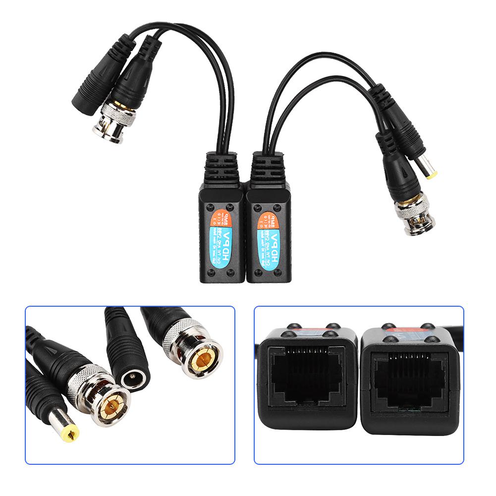8MP CVIAHDTVICVBS Video Power Balun Transceive Twisted Pair Transmitter 12?48V