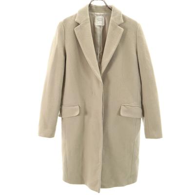 UNITED TOKYO Made In Japan Wool Coat 2 Beige Women Used