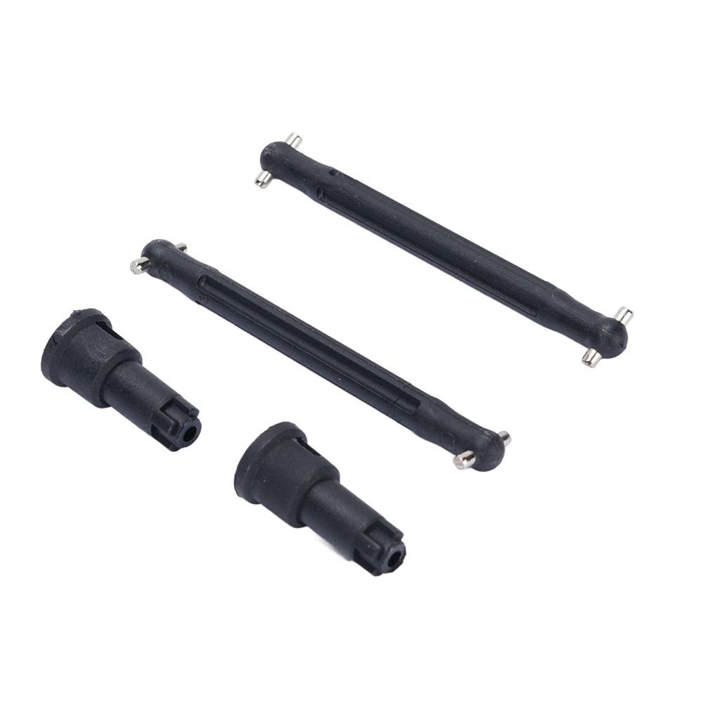 2Pcs/Set Black Rear Drive Shaft for 16101/16102/16103/16201 RC Car Drivetrain Upgrade